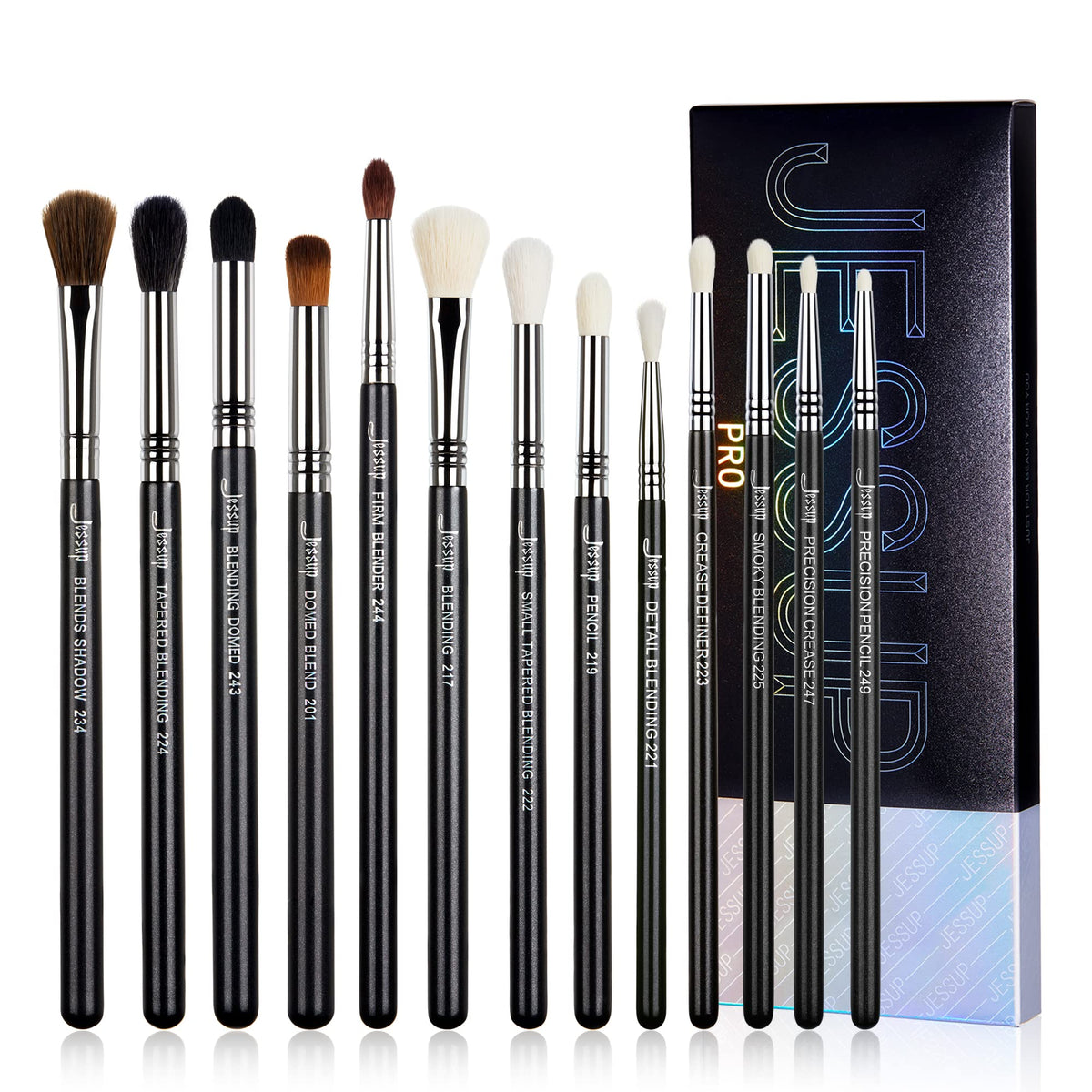 Jessup Makeup Brushes Set Professional, 35pcs Face & Eye Make up Brush T342