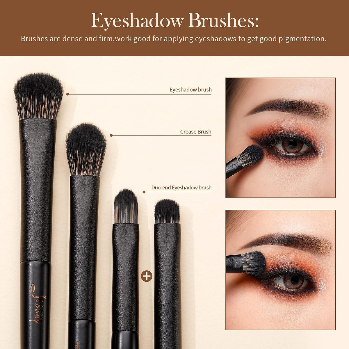 Jessup Makeup Brushes 14Pcs Makeup Brush Set Premium Synthetic Powder Foundation Contour Blush Concealer Eye Shadow Blending Liner Make Up Brush Kit Light Grey T329