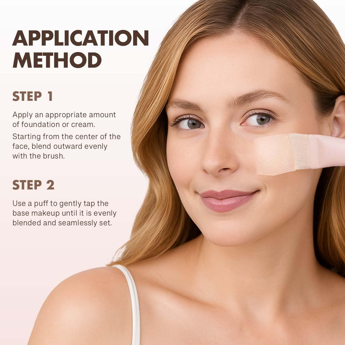 Momo's Workshop Rose Series Makeup Sponge & Brush Set, 13-Piece Beauty Puffs Kit with Beauty Pouch, High-Density Rubycell & Velour Puffs for Foundation, Concealer, Powder