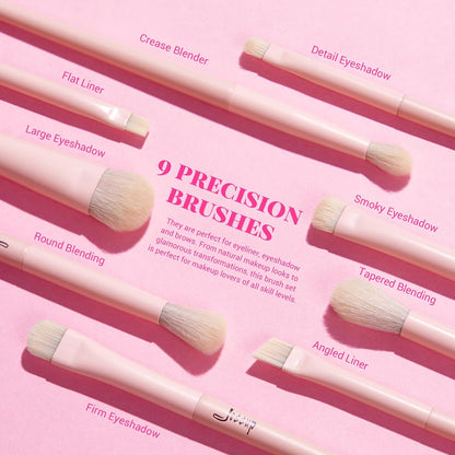 Jessup Makeup Brushes 14Pcs Makeup Brush Set Premium Synthetic Powder Foundation Contour Blush Concealer Eye Shadow Blending Liner Make Up Brush Kit Light Grey T329