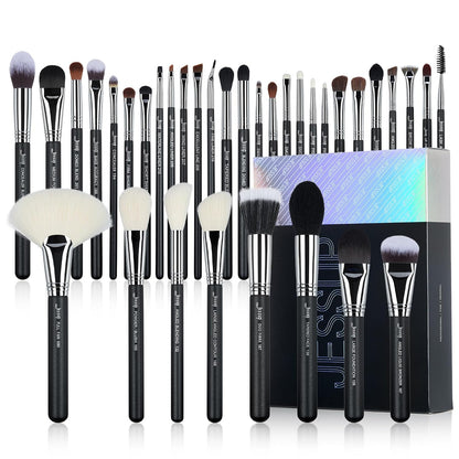 Jessup Makeup Brushes Set Professional, 35pcs Face & Eye Make up Brush T342