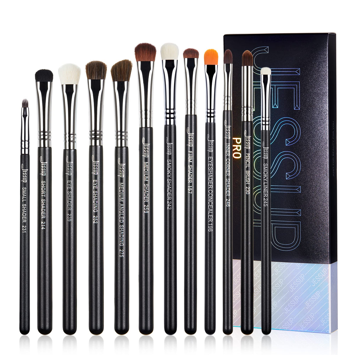 Jessup Makeup Brushes Set Professional, 35pcs Face & Eye Make up Brush T342