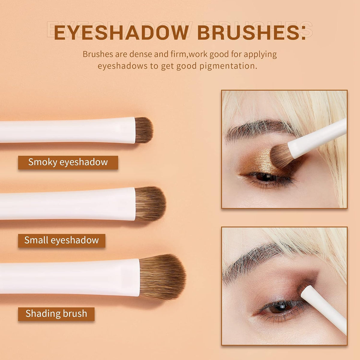 Jessup Makeup Brushes 14Pcs Makeup Brush Set Premium Synthetic Powder Foundation Contour Blush Concealer Eye Shadow Blending Liner Make Up Brush Kit Light Grey T329