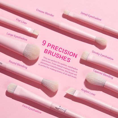 Jessup Makeup Brushes 14Pcs Makeup Brush Set Premium Synthetic Powder Foundation Contour Blush Concealer Eye Shadow Blending Liner Make Up Brush Kit Light Grey T329