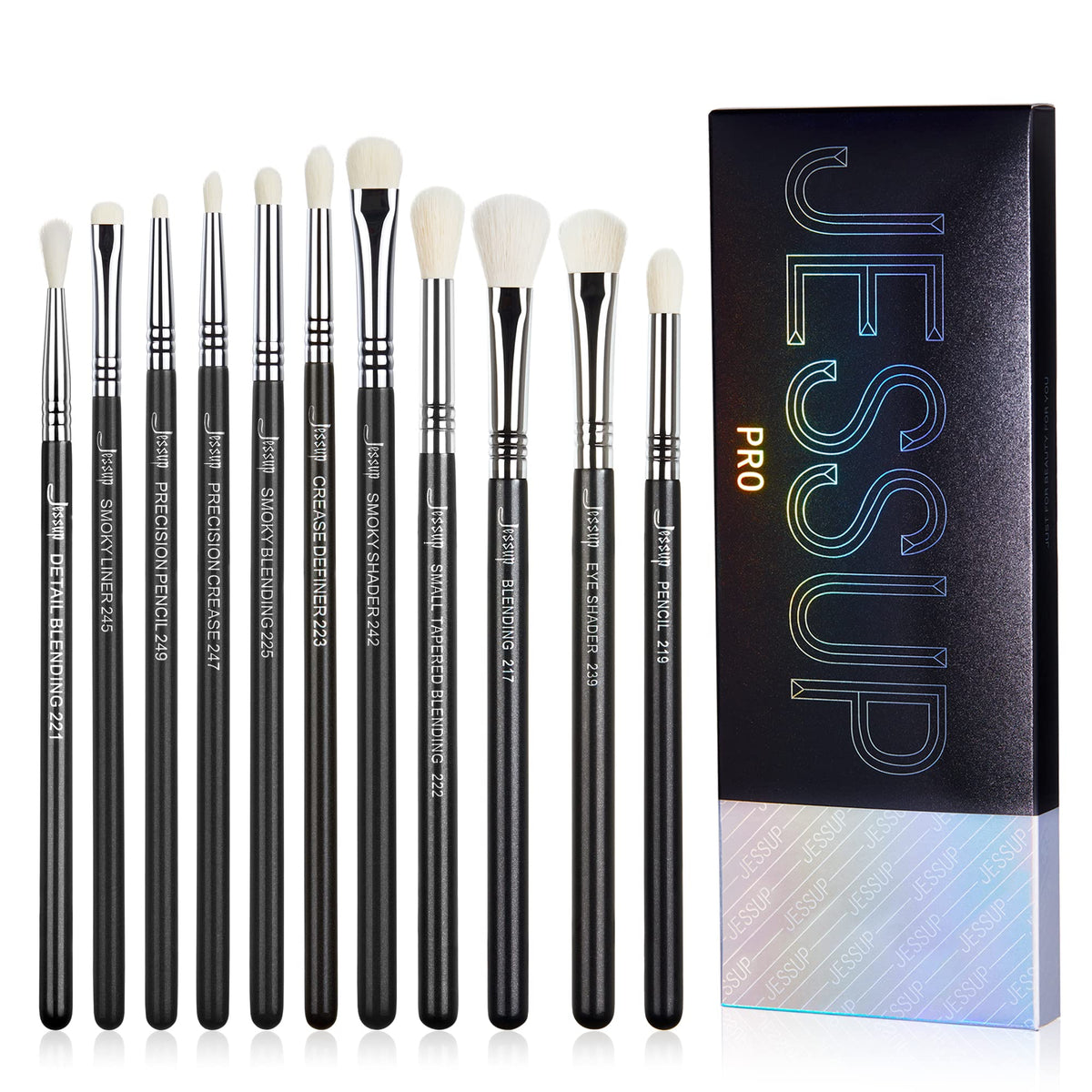 Jessup Makeup Brushes Set Professional, 35pcs Face & Eye Make up Brush T342